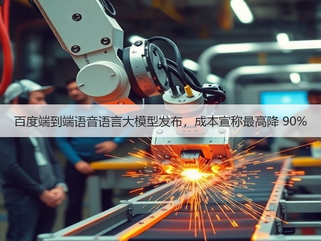 百度端到端语音语言大模型发布,成本宣称最高降 90%(图1) 百度端到端语音语言大模型发布,成本宣称最高降 90%(图1)