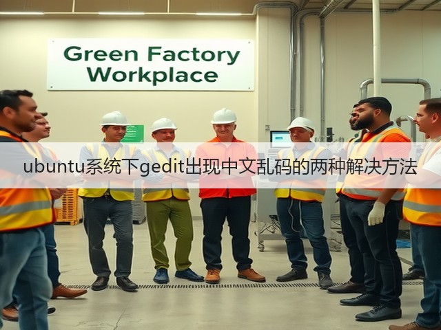 ubuntu系统下gedit出现中文乱码的两种解决方法(图2) ubuntu系统下gedit出现中文乱码的两种解决方法(图2)