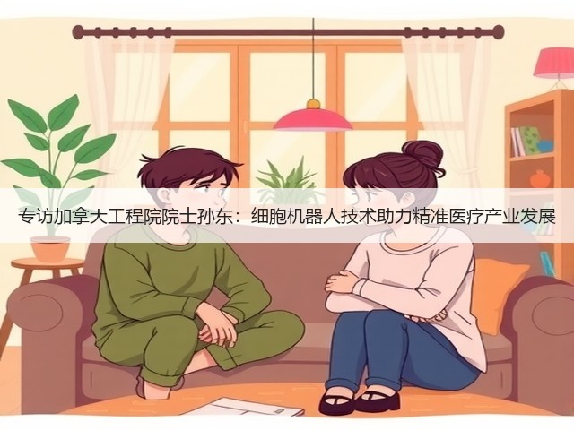 专访加拿大工程院院士孙东：细胞机器人技术助力精准医疗产业发展(图2)