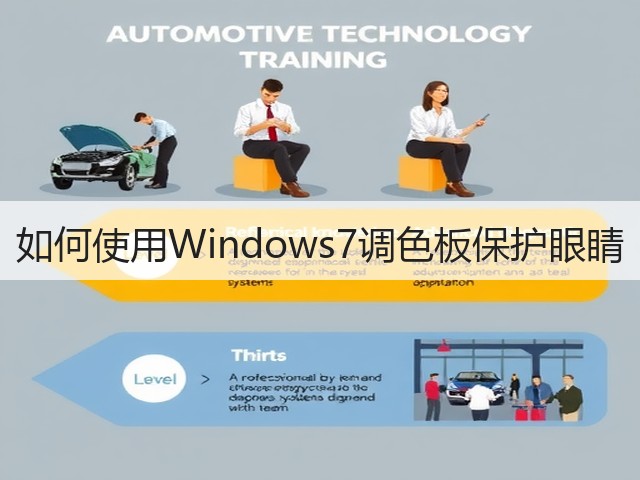 如何使用Windows7调色板保护眼睛(图3) 如何使用Windows7调色板保护眼睛(图3)