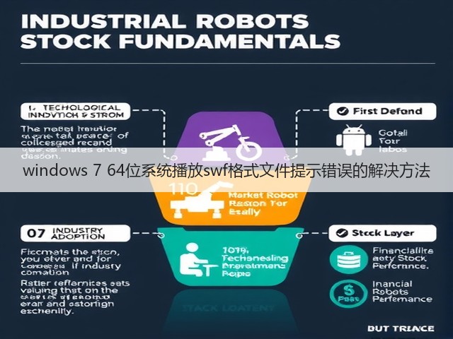 windows 7 64位系统播放swf格式文件提示错误的解决方法(图3) windows 7 64位系统播放swf格式文件提示错误的解决方法(图3)