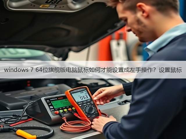 windows 7 64位旗舰版电脑鼠标如何才能设置成左手操作?设置鼠标(图3) windows 7 64位旗舰版电脑鼠标如何才能设置成左手操作?设置鼠标(图3)