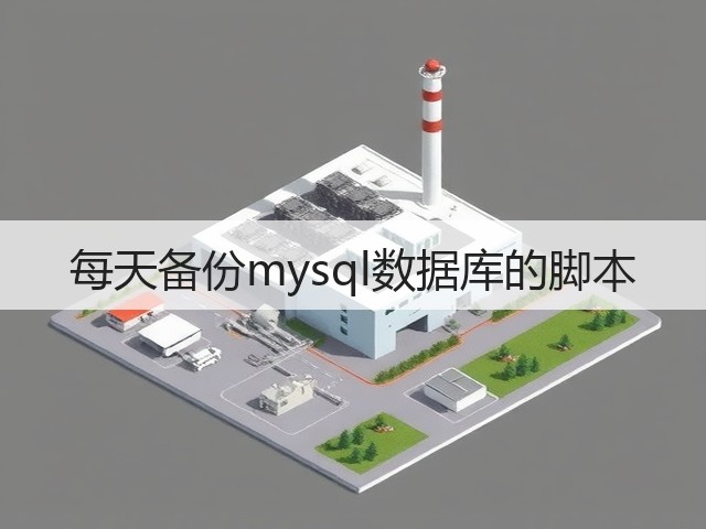 每天备份mysql数据库的脚本(图2) 每天备份mysql数据库的脚本(图2)