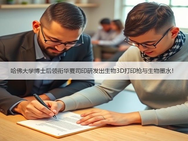 哈佛大学博士后领衔华夏司印研发出生物3D打印枪与生物墨水!(图1) 哈佛大学博士后领衔华夏司印研发出生物3D打印枪与生物墨水!(图1)