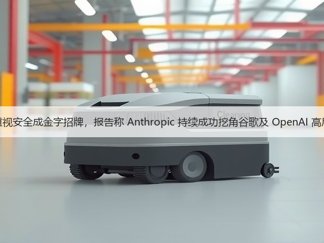 重视安全成金字招牌,报告称 Anthropic 持续成功挖角谷歌及 OpenAI 高层(图3) 重视安全成金字招牌,报告称 Anthropic 持续成功挖角谷歌及 OpenAI 高层(图3)
