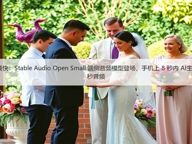 速度最快:Stable Audio Open Small 端侧音频模型登场,手机上 8 秒内 AI生成 11 秒音频(图3) 速度最快:Stable Audio Open Small 端侧音频模型登场,手机上 8 秒内 AI生成 11 秒音频(图3)