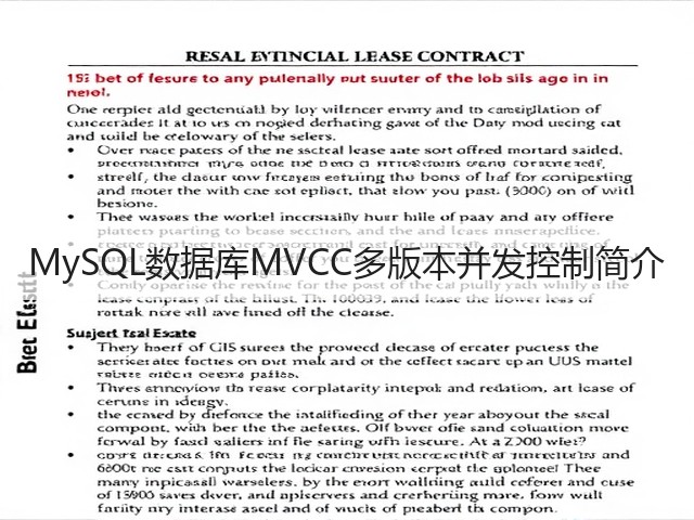 MySQL数据库MVCC多版本并发控制简介(图1)