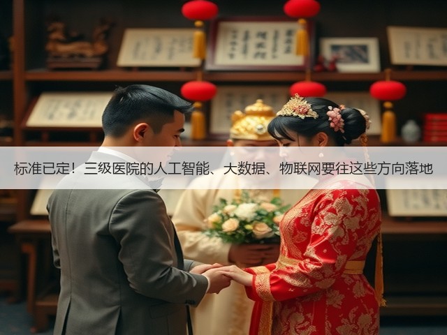 标准已定！三级医院的人工智能、大数据、物联网要往这些方向落地(图3)