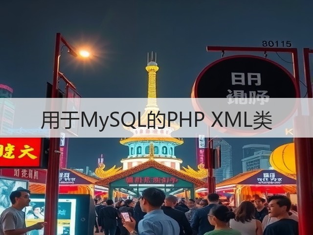 用于MySQL的PHP XML类(图1) 用于MySQL的PHP XML类(图1)