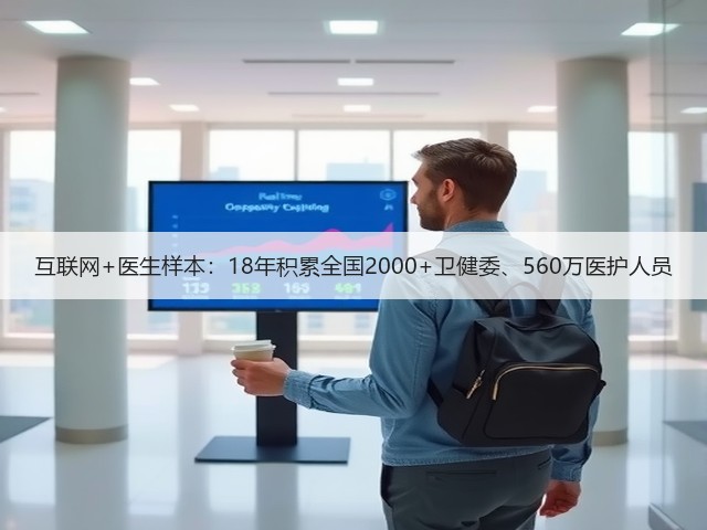 互联网+医生样本:18年积累全国2000+卫健委、560万医护人员(图3) 互联网+医生样本:18年积累全国2000+卫健委、560万医护人员(图3)