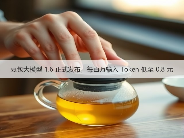豆包大模型 1.6 正式发布,每百万输入 Token 低至 0.8 元(图1) 豆包大模型 1.6 正式发布,每百万输入 Token 低至 0.8 元(图1)