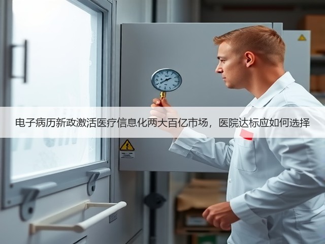 电子病历新政激活医疗信息化两大百亿市场，医院达标应如何选择(图3)