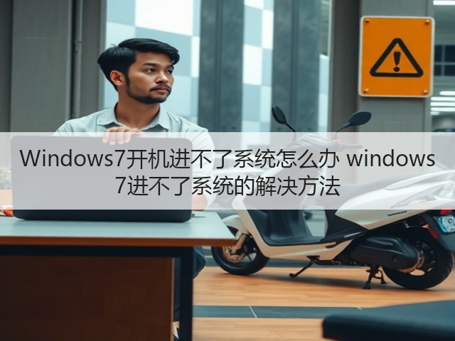 Windows7开机进不了系统怎么办 windows 7进不了系统的解决方法(图3)