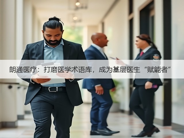 朗通医疗:打磨医学术语库,成为基层医生“赋能者”(图2) 朗通医疗:打磨医学术语库,成为基层医生“赋能者”(图2)