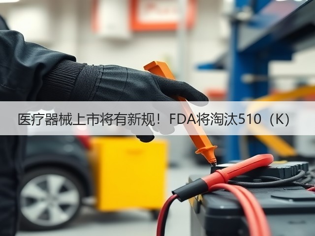 医疗器械上市将有新规！FDA将淘汰510（K）(图1)