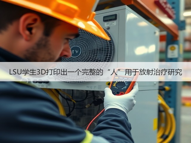 LSU学生3D打印出一个完整的“人”用于放射治疗研究(图1) LSU学生3D打印出一个完整的“人”用于放射治疗研究(图1)