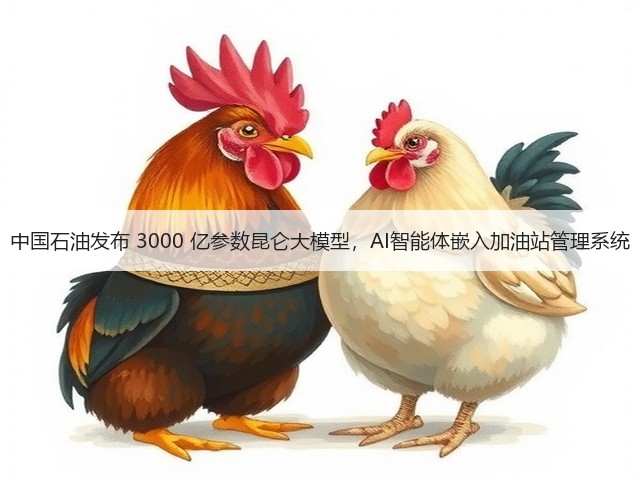 中国石油发布 3000 亿参数昆仑大模型,AI智能体嵌入加油站管理系统(图2) 中国石油发布 3000 亿参数昆仑大模型,AI智能体嵌入加油站管理系统(图2)