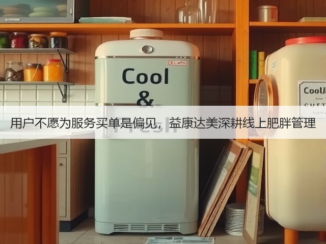用户不愿为服务买单是偏见,益康达美深耕线上肥胖管理(图2) 用户不愿为服务买单是偏见,益康达美深耕线上肥胖管理(图2)