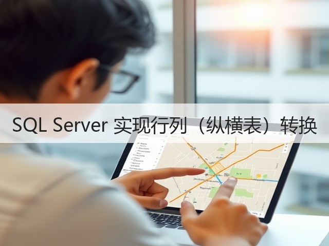 SQL Server 实现行列(纵横表)转换(图1) SQL Server 实现行列(纵横表)转换(图1)