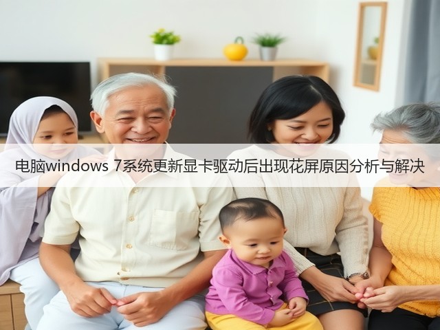 电脑windows 7系统更新显卡驱动后出现花屏原因分析与解决(图3) 电脑windows 7系统更新显卡驱动后出现花屏原因分析与解决(图3)