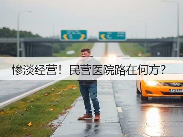 惨淡经营!民营医院路在何方?(图2) 惨淡经营!民营医院路在何方?(图2)