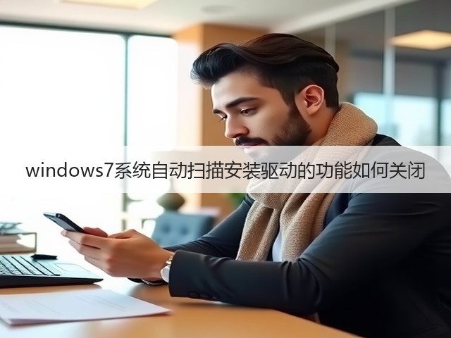 windows7系统自动扫描安装驱动的功能如何关闭(图1) windows7系统自动扫描安装驱动的功能如何关闭(图1)