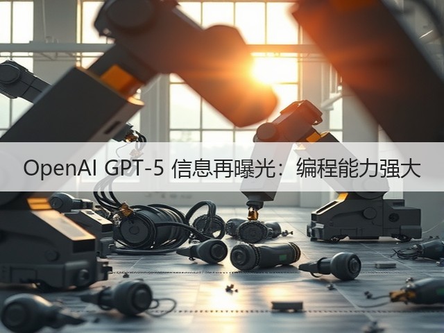 OpenAI GPT-5 信息再曝光:编程能力强大(图1) OpenAI GPT-5 信息再曝光:编程能力强大(图1)