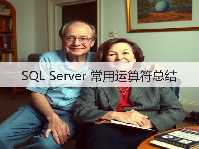 SQL Server 常用运算符总结(图3)