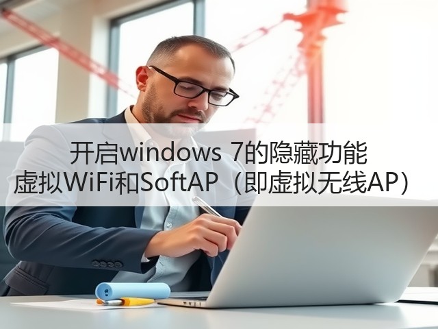 开启windows 7的隐藏功能 虚拟WiFi和SoftAP(即虚拟无线AP)(图1) 开启windows 7的隐藏功能 虚拟WiFi和SoftAP(即虚拟无线AP)(图1)