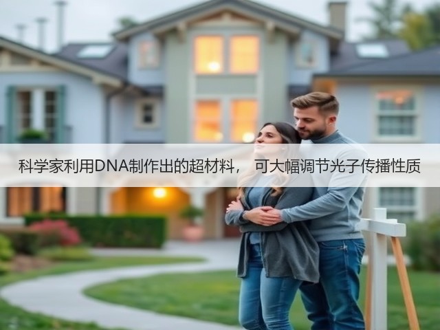 科学家利用DNA制作出的超材料, 可大幅调节光子传播性质(图1) 科学家利用DNA制作出的超材料, 可大幅调节光子传播性质(图1)