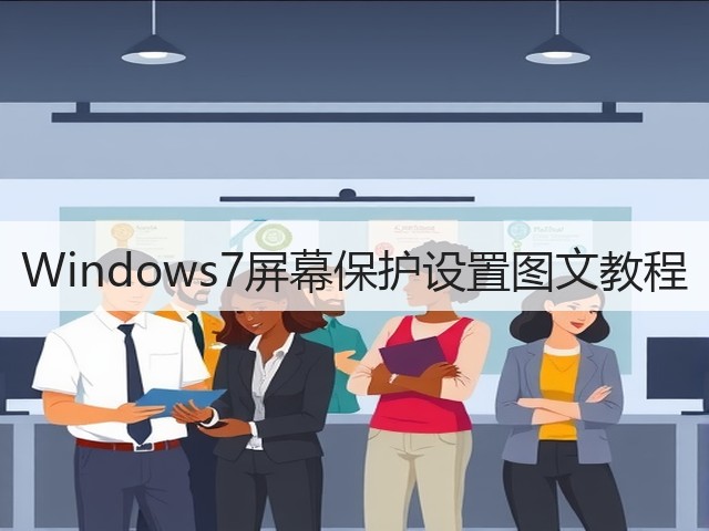 Windows7屏幕保护设置图文教程(图3)