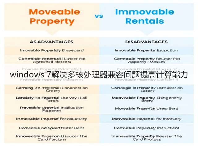 windows 7解决多核处理器兼容问题提高计算能力(图2) windows 7解决多核处理器兼容问题提高计算能力(图2)