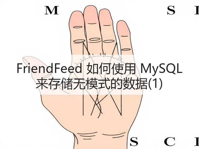 FriendFeed 如何使用 MySQL 来存储无模式的数据(1)(图2)