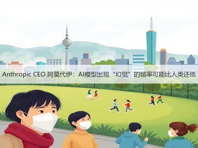 Anthropic CEO 阿莫代伊:AI模型出现“幻觉”的频率可能比人类还低(图1) Anthropic CEO 阿莫代伊:AI模型出现“幻觉”的频率可能比人类还低(图1)