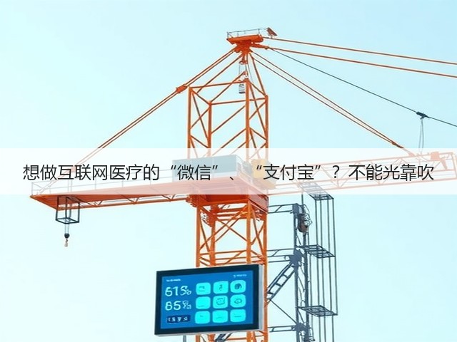 想做互联网医疗的“微信”、“支付宝”？不能光靠吹(图3)