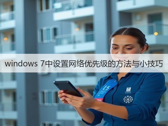 windows 7中设置网络优先级的方法与小技巧(图2)