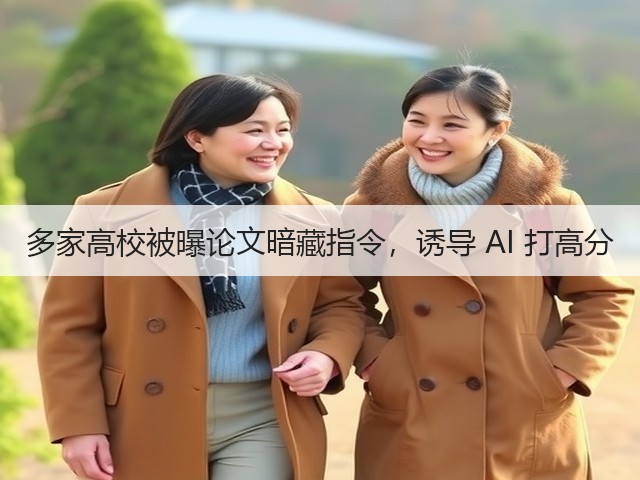 多家高校被曝论文暗藏指令,诱导 AI 打高分(图3) 多家高校被曝论文暗藏指令,诱导 AI 打高分(图3)