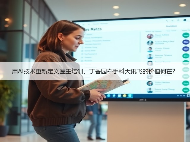 用AI技术重新定义医生培训，丁香园牵手科大讯飞的价值何在？(图1)