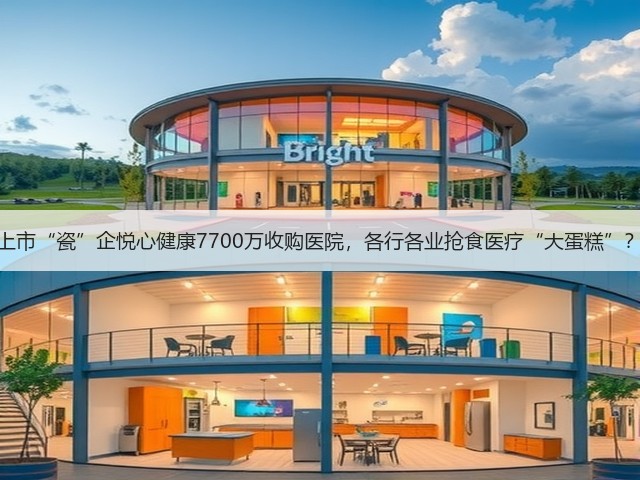 上市“瓷”企悦心健康7700万收购医院,各行各业抢食医疗“大蛋糕”?(图3) 上市“瓷”企悦心健康7700万收购医院,各行各业抢食医疗“大蛋糕”?(图3)