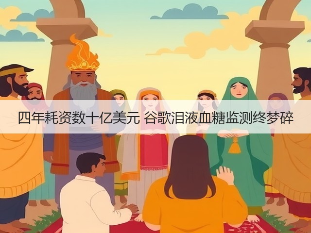四年耗资数十亿美元 谷歌泪液血糖监测终梦碎(图2) 四年耗资数十亿美元 谷歌泪液血糖监测终梦碎(图2)