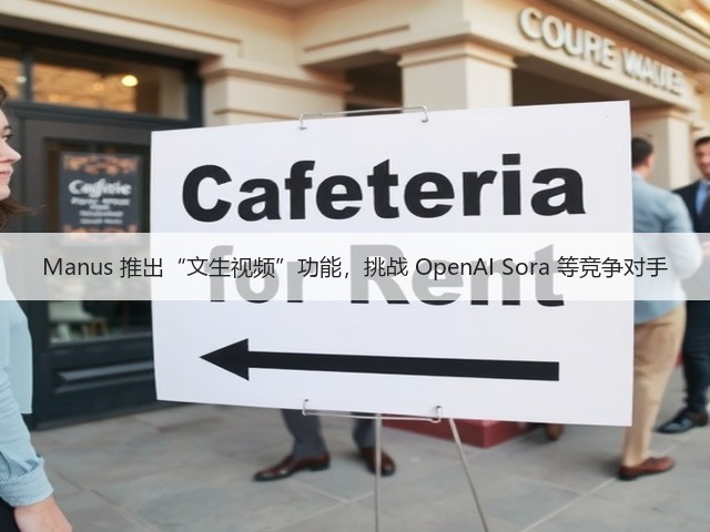 Manus 推出“文生视频”功能，挑战 OpenAI Sora 等竞争对手(图2)