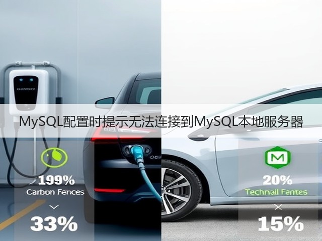 MySQL配置时提示无法连接到MySQL本地服务器(图1) MySQL配置时提示无法连接到MySQL本地服务器(图1)