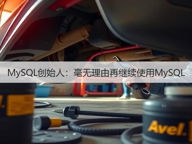 MySQL创始人:毫无理由再继续使用MySQL(图1) MySQL创始人:毫无理由再继续使用MySQL(图1)