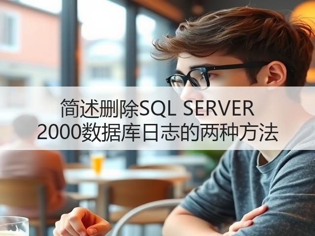 简述删除SQL SERVER 2000数据库日志的两种方法(图3) 简述删除SQL SERVER 2000数据库日志的两种方法(图3)