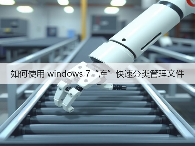 如何使用 windows 7“库”快速分类管理文件(图2) 如何使用 windows 7“库”快速分类管理文件(图2)