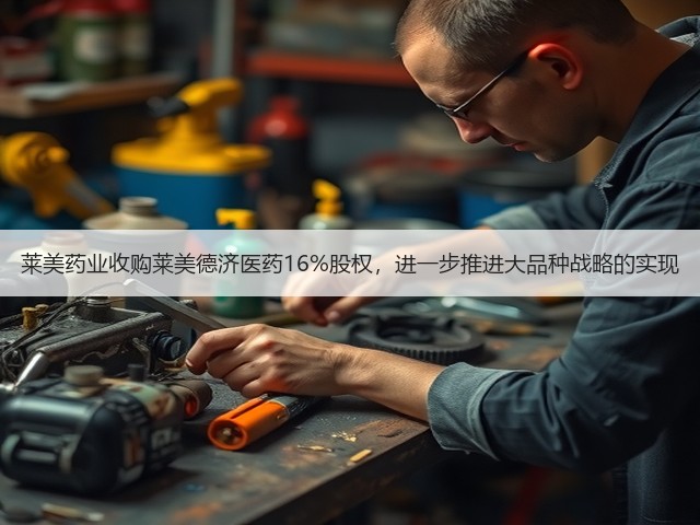 莱美药业收购莱美德济医药16%股权，进一步推进大品种战略的实现(图2)