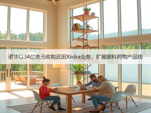 诺华以34亿美元收购武田Xiidra业务,扩展眼科药物产品线(图1) 诺华以34亿美元收购武田Xiidra业务,扩展眼科药物产品线(图1)