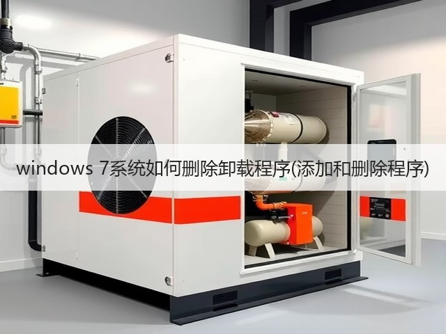 windows 7系统如何删除卸载程序(添加和删除程序)(图1) windows 7系统如何删除卸载程序(添加和删除程序)(图1)