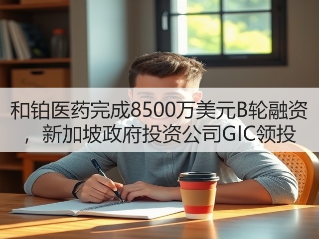 和铂医药完成8500万美元B轮融资 ，新加坡政府投资公司GIC领投(图1)