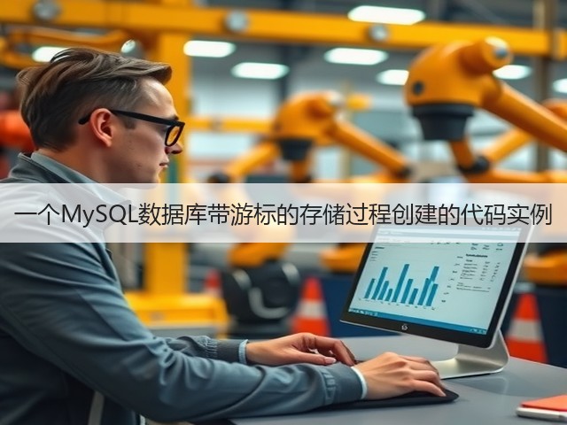 一个MySQL数据库带游标的存储过程创建的代码实例(图2)